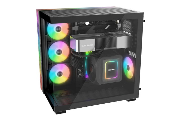 be quiet! LIGHT BASE 600 DX Black Midi Tower be quiet! LIGHT BASE 600 DX Black Midi Tower