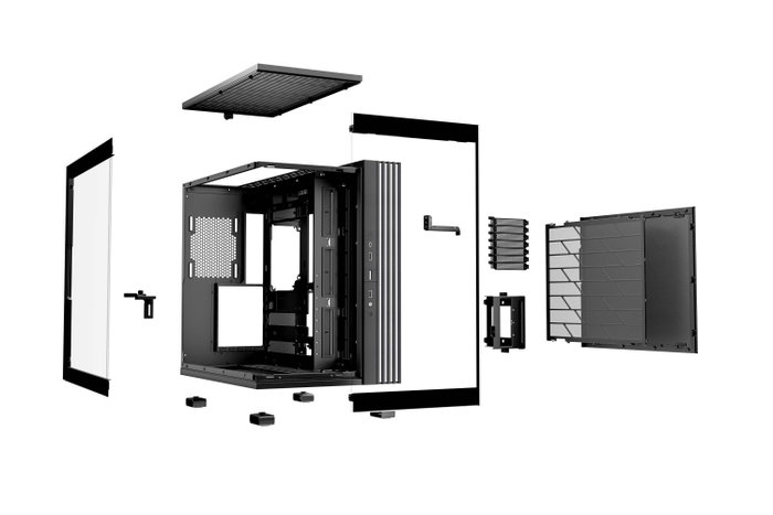 be quiet! LIGHT BASE 600 DX Black Midi Tower be quiet! LIGHT BASE 600 DX Black Midi Tower