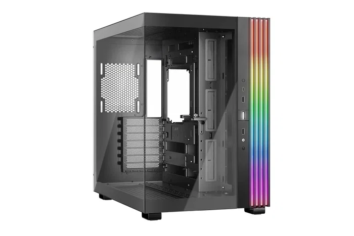 Be quiet! Light Base 600 DX Torre PC Gaming Negro ATX con Ventana Lateral, Iluminación RGB Frontal, Filtros Anti-Polvo, Soporte para 3 Ventiladores y USB Tipo-C