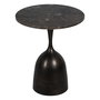 Mesita Negro Metal-Mármol 50 X 50 X 58 cm