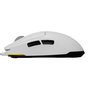 Genesis Ratón Gaming Krypton 660 Blanco, Ratón Óptico para Juegos con Sensor Pixart PAW3327 y Retroiluminación RGB, 12000 DPI