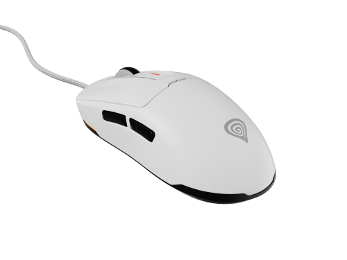 Genesis Krypton 660 Ratón Gaming Ambidextro Blanco 12000 DPI