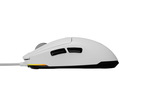 Genesis Krypton 660 Ratón Gaming Ambidextro Blanco 12000 DPI