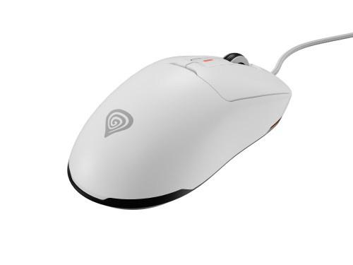 Genesis Krypton 660 Ratón Gaming Ambidextro Blanco 12000 DPI