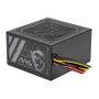 MSI MAG A500N-H Fuente de Alimentación ATX - 500W, 80 Plus Bronze, Ventilador de 12 cm, Negro, Para PC
