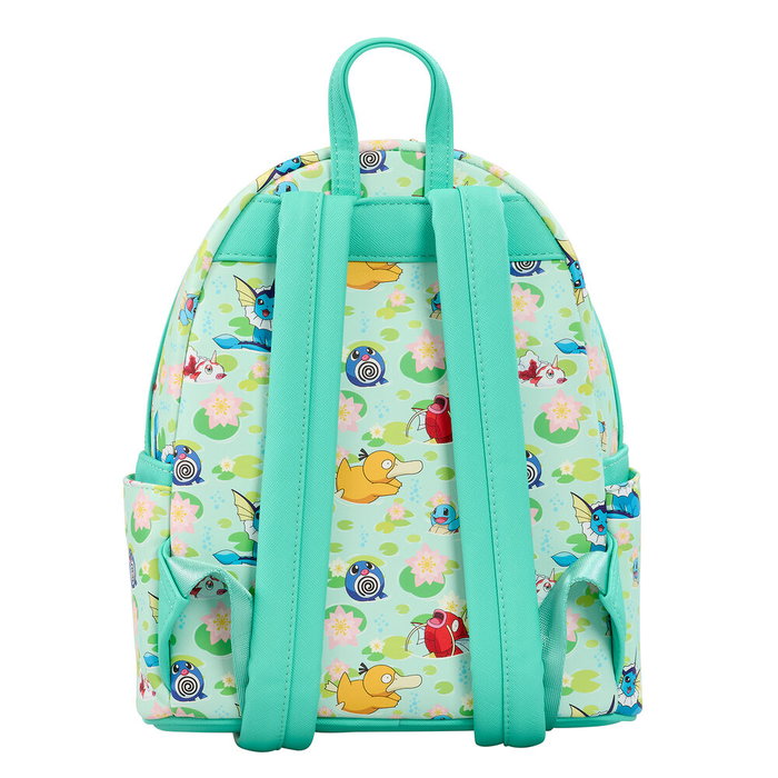 Loungefly Mochila Water Tipe Pokemon 26.5cm Largo x 24cm Ancho x 17cm Alto