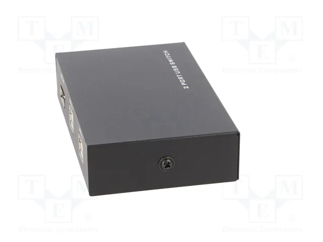 GEMBIRD Switch USB 2.0 Negro Aluminio