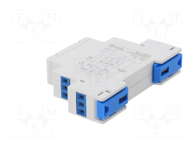 NOVATEK ELECTRO Relé de tiempo REV-120-24V DPDT 24VDC