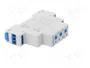 NOVATEK ELECTRO Relé de tiempo REV-120-24V DPDT 24VDC