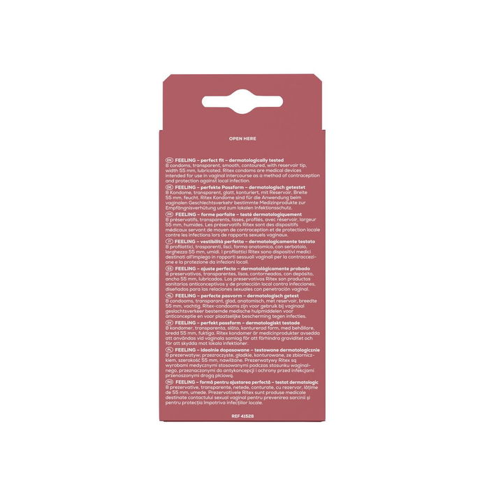 Preservativos Ritex Feeling Preservativos Ritex Feeling