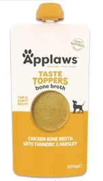 Applaws Caldo de Pollo para Perros en Botella Topper 6x200ml