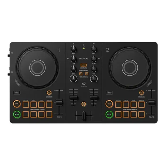 Pioneer Dj Controlador DJ 2 Canales DDJ-FLX2 Compacto Ligero Alimentación USB