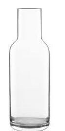 Sublime Botella de vidrio 1 litro, cristalería para bebidas, jarra