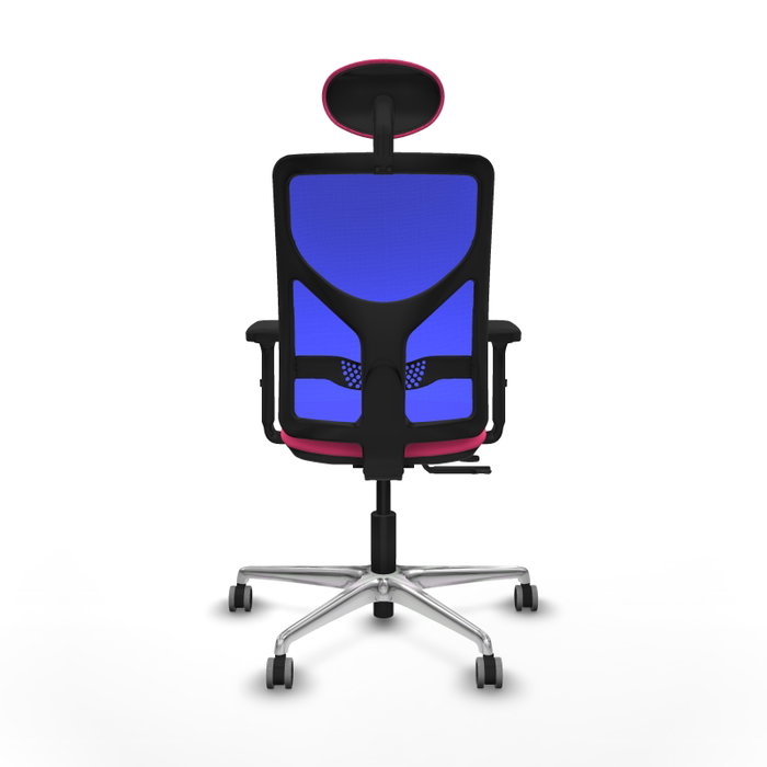 PIQUERAS Y CRESPO Silla de oficina Motilla con mecanismo Sincro/Traslack Rosa y Azul PIQUERAS Y CRESPO Silla de oficina Motilla con mecanismo Sincro/Traslack Rosa y Azul