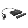 Lindy Estación de clonación y base de conexión USB 3.2 Gen 2 Tipo C para M.2 NVMe y SATA SSD/HDD, Negro