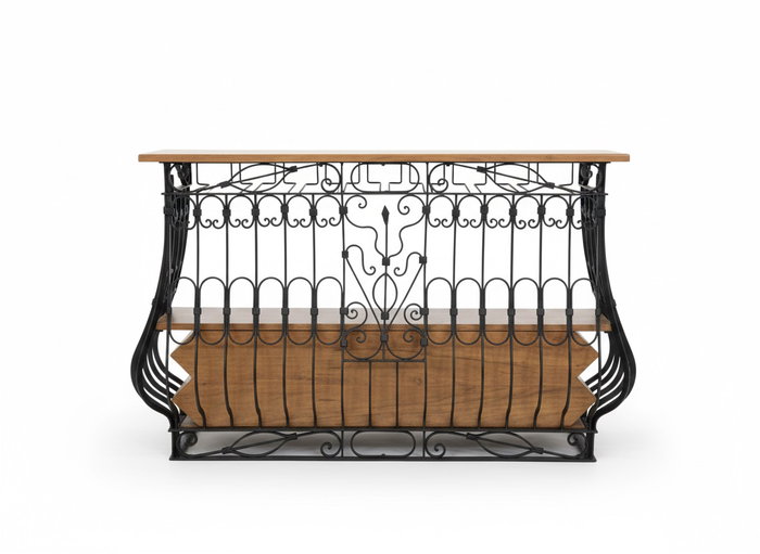 DKD Home Decor Mueble Bar Romántico 42 x 97 x 144 cm