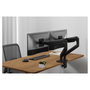 Digitus Soporte Doble para Monitor de 45 pulgadas, 2x 20 kg, Negro