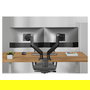 Digitus Dual Monitorhalterung, 2 Pantallas hasta 45 Pulgadas, Soporte de Doble Brazo con Capacidad de 20 kg por Monitor, Referencia DIGITUS