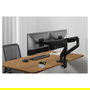 Digitus Dual Monitorhalterung, 2 Pantallas hasta 45 Pulgadas, Soporte de Doble Brazo con Capacidad de 20 kg por Monitor, Referencia DIGITUS