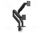 Digitus Soporte para Monitor Doble 2x 45 pulgadas 2x 20 kg Negro