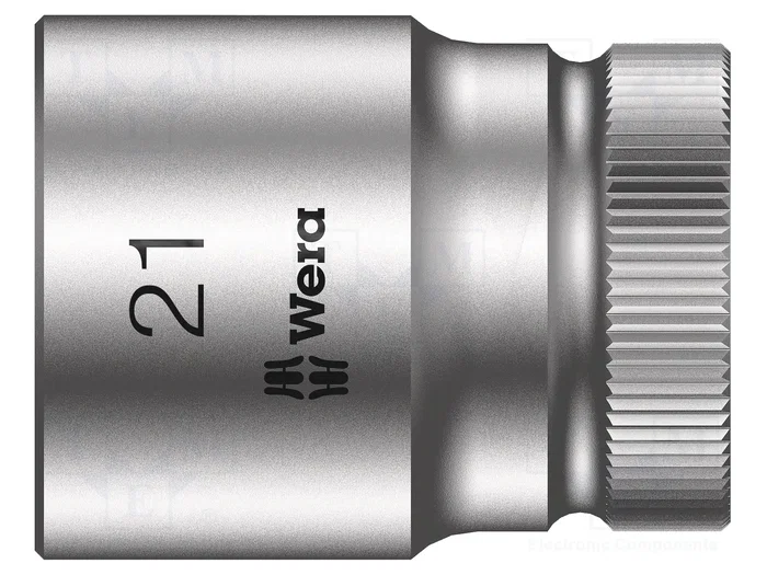 WERA Vaso Zyklop HEX 21mm 1/2 de 37mm WERA Vaso Zyklop HEX 21mm 1/2 de 37mm