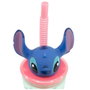 Safta Vaso con figurita 3D Stitch Flowers 360 ml - Modelos surtidos