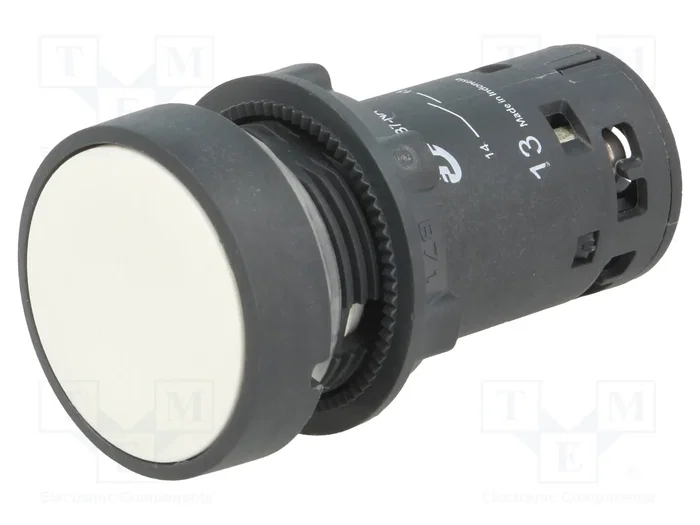 SCHNEIDER ELECTRIC Interruptor de presión Harmony XB7 22mm Blanco NA SCHNEIDER ELECTRIC Interruptor de presión Harmony XB7 22mm Blanco NA