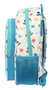 Mochila Escolar Baby Shark Surfing Azul Blanco 27 x 33 x 10 cm