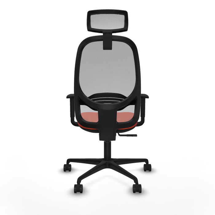 PIQUERAS Y CRESPO Silla de oficina Cilanco con mecanismo Sincro Naranja oscuro y Gris PIQUERAS Y CRESPO Silla de oficina Cilanco con mecanismo Sincro Naranja oscuro y Gris