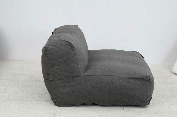 DKD Home Decor Sillón Terraza Y Jardín Gris 87 x 65 x 90 cm