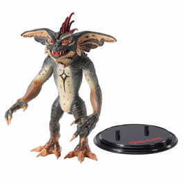 The Noble Collection Figura Mohawk Gremlins Bendyfigs Coleccionable Flexible 18cm con Base