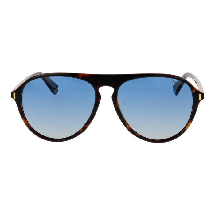Polaroid PLD-6225-S-57086Z7 Gafas de sol para hombre con cristal azul