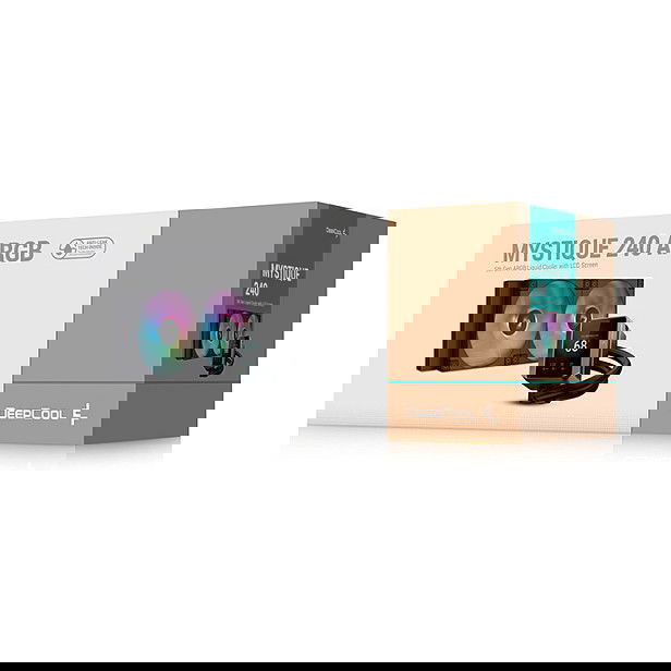 DeepCool MYSTIQUE 240 ARGB Refrigeración Líquida Todo en Uno, Radiador 240mm, Iluminación ARGB Negro DeepCool MYSTIQUE 240 ARGB Refrigeración Líquida Todo en Uno, Radiador 240mm, Iluminación ARGB Negro