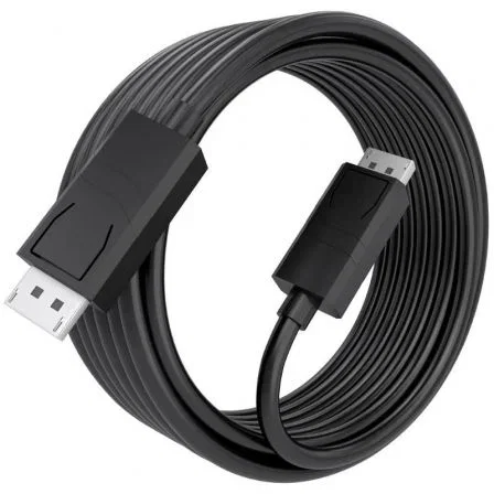 Aisens Cable DisplayPort 1.4 A149-1021, 8K@60Hz 32.4 Gbps HBR3, DP Macho a DP Macho, 4 Metros, Negro, Retrocompatible Aisens Cable DisplayPort 1.4 A149-1021, 8K@60Hz 32.4 Gbps HBR3, DP Macho a DP Macho, 4 Metros, Negro, Retrocompatible