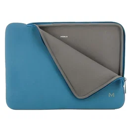 Mobilis 049018 funda para portátil 35,6 cm (14") azul y gris