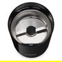 Bosch TSM6A013B Molinillo de Cafe, Triturador con Cuchillas 75g, Acero Inoxidable, Molienda Fina y Apagado Automatico, 180W, 220-240V, Negro