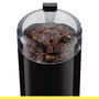 Bosch TSM6A013B Molinillo de Cafe, Triturador con Cuchillas 75g, Acero Inoxidable, Molienda Fina y Apagado Automatico, 180W, 220-240V, Negro