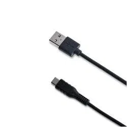Celly Cable USB 2.0 con USB A macho y USB C macho de 1m, Negro
