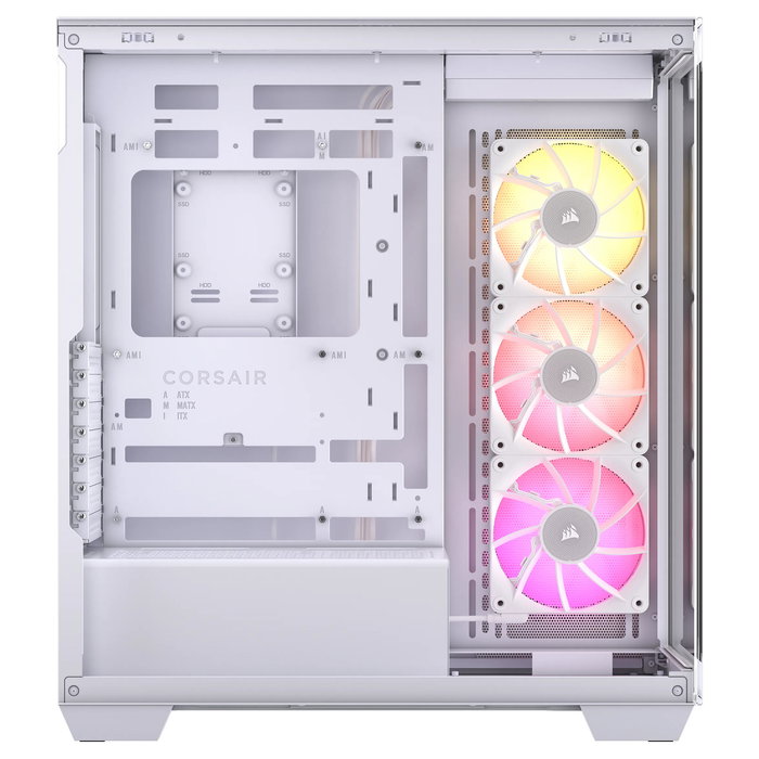 Corsair 3500X LINK RGB Caja Gaming Midi Tower ATX Blanco con Panel de Vidrio Templado