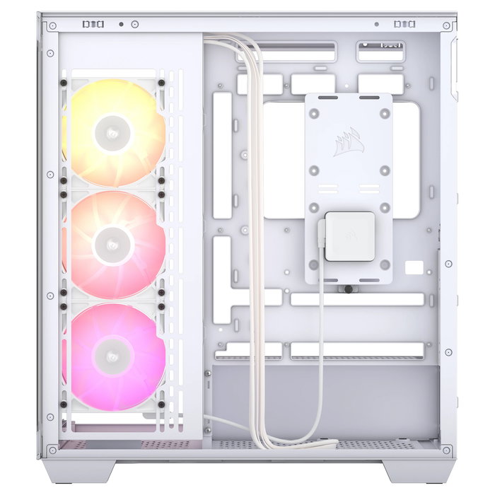 Corsair 3500X LINK RGB Caja Gaming Midi Tower ATX Blanco con Panel de Vidrio Templado