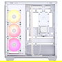 Corsair 3500X LINK RGB Caja Gaming Midi Tower ATX Blanco con Panel de Vidrio Templado