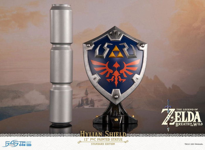 First 4 Figures Estatua The Legend of Zelda Breath of the Wild - Hylian Shield