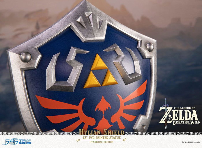 First 4 Figures Estatua The Legend of Zelda Breath of the Wild - Hylian Shield