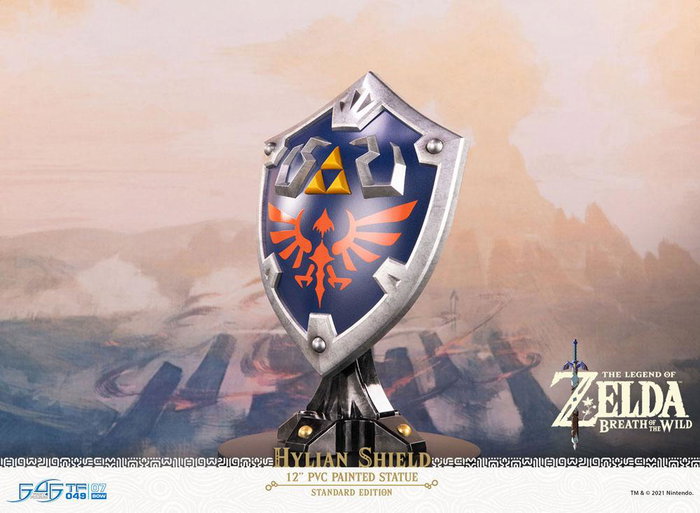 First 4 Figures Estatua The Legend of Zelda Breath of the Wild - Hylian Shield