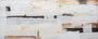 DKD Home Decor Cuadro Moderno Abstracto Beige Rosa 150 x 60 x 3.5 cm Pintado a Mano (2 Unidades)
