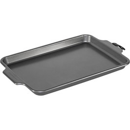 KitchenAid Bandeja de horno rectangular 33 x 22,5 cm Gris