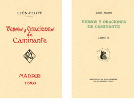 Versos y oraciones de caminante, León Felipe - VISOR EDITORIAL