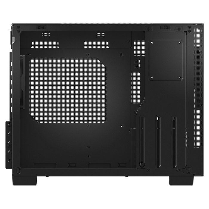 ADATA XPG Valor Mesh Nano Chassis Gaming Midi Tower mATX Negro con Panel de Cristal Templado, Puerto USB Tipo-C, Ventilador ARGB 120mm Incluido, 5 Ranuras