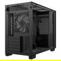 ADATA XPG Valor Mesh Nano Chassis Gaming Midi Tower mATX Negro con Panel de Cristal Templado, Puerto USB Tipo-C, Ventilador ARGB 120mm Incluido, 5 Ranuras