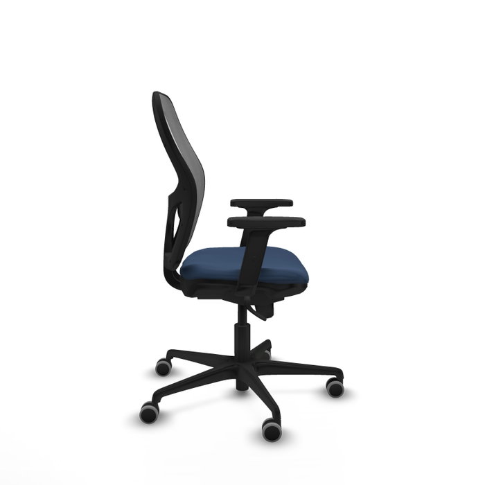 PIQUERAS Y CRESPO Silla de oficina Jorquera con mecanismo Sincro, Azul marino y Gris PIQUERAS Y CRESPO Silla de oficina Jorquera con mecanismo Sincro, Azul marino y Gris